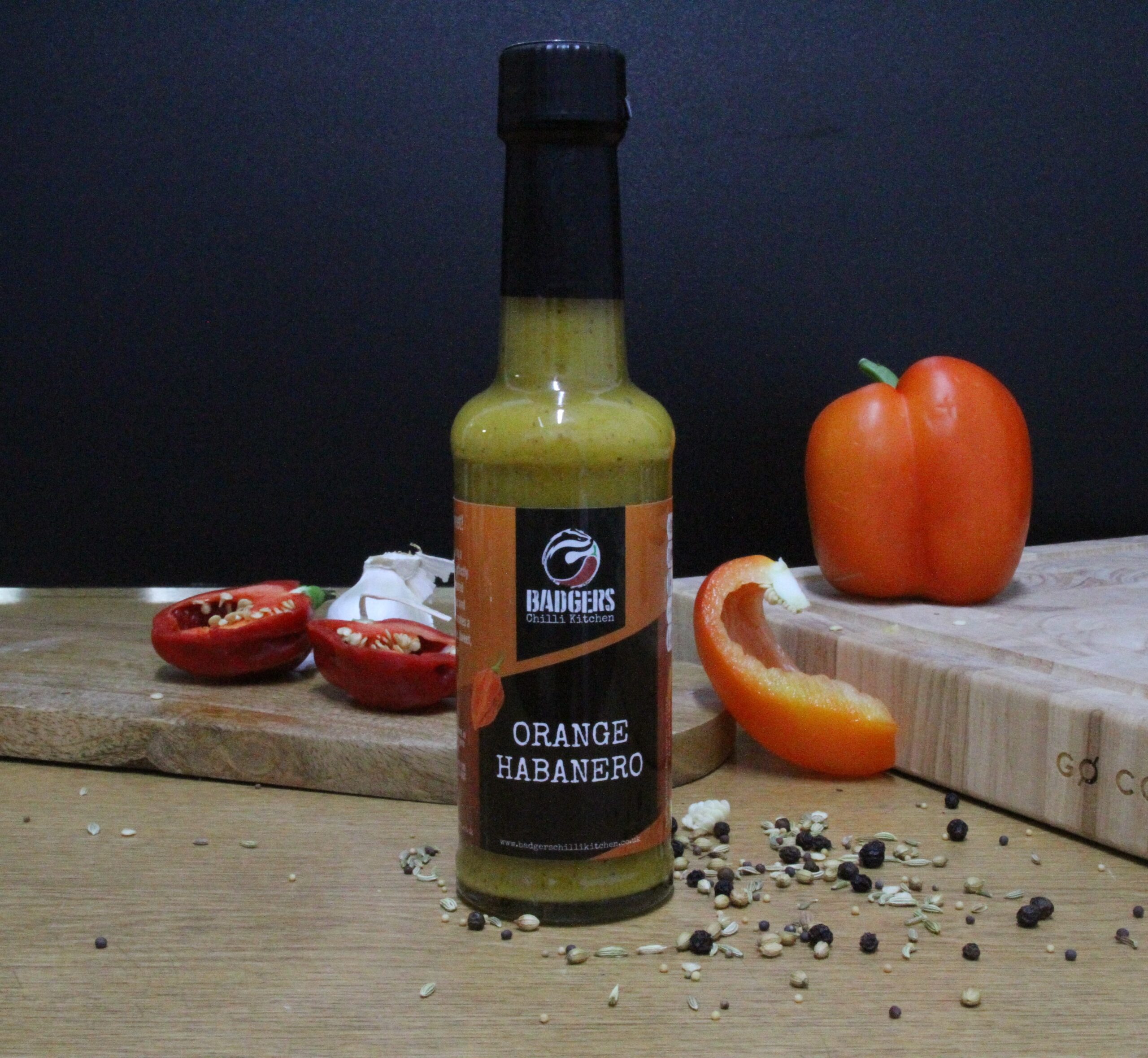Orange Habanero (Medium Sweet) Chilli Pepper Sauce