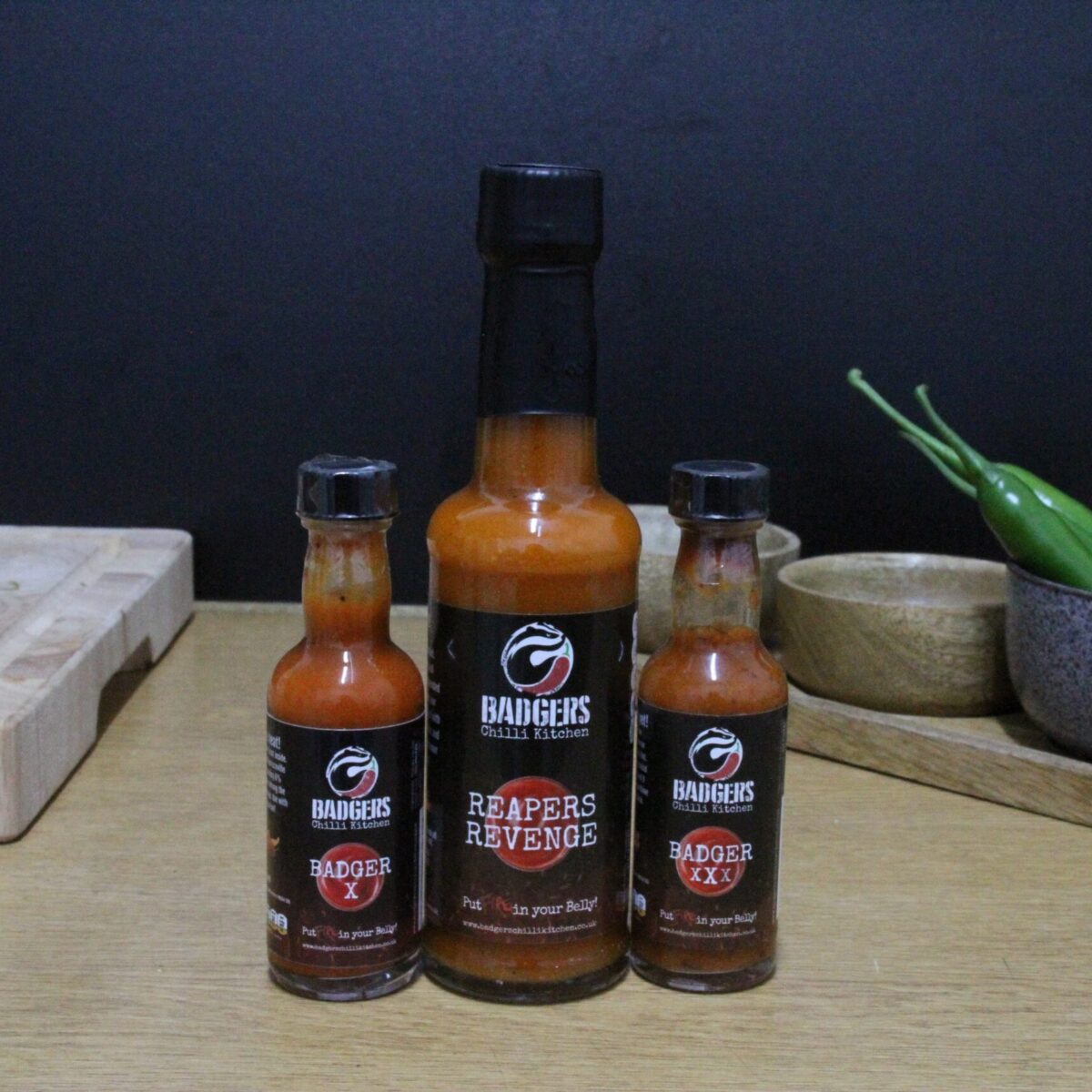 Extreme Trio Chilli Sauce
